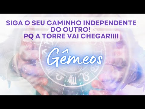 GÊMEOS ♊️ SIGA O SEU CAMINHO INDEPENDENTE DO OUTRO! PQ A TORRE VAI CHEGAR!