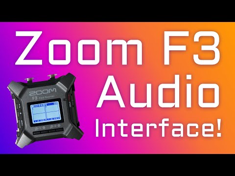 How To Use Your Zoom F3 as an Audio Interface | Curtis Judd