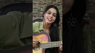 Tere Hawaale Female Guitar Cover | Arijit Singh Shreya Ghoshal | Shreya Dave #shorts