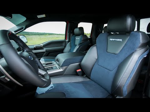 Ford F-150 Raptor Blue Accent Interior Package (Recaro) Explained