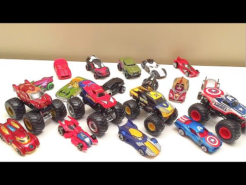 MONSTER JAM | SPIDER-MAN | HULK |  HOT WHEELS MONSTER TRUCKS | SUPERMAN | BATMAN | IRONMAN