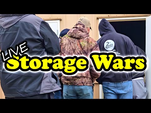 LIVE Abandoned Storage Unit Auction Near Me