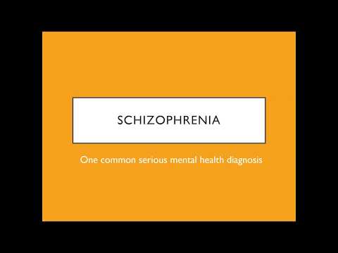 Serious Mental Health Disorders Webinar