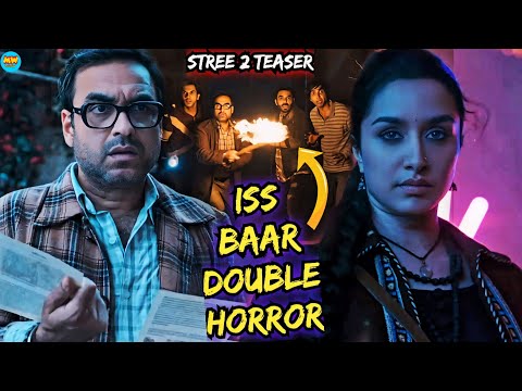 She's Back!😍 - Stree 2 Teaser Review | MovieWood