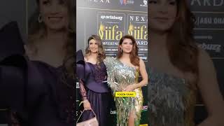 Gorgeous Jacqueline Fernandez At Green Carpet Of Iifa Rocks 2022 In Abu Dhabi