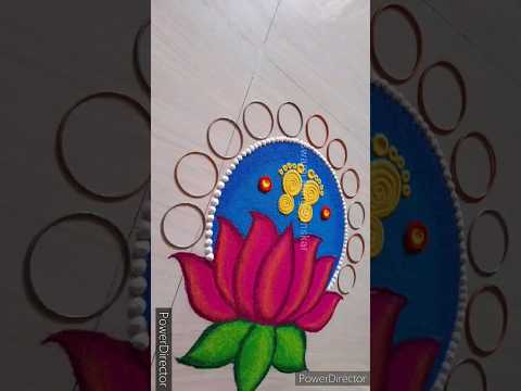 #SwamiRangSanskarrangoli | Diwali rangoli designs 2023 | #laxmi pujan rangoli | #shorts #viralshorts