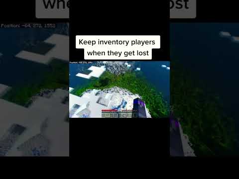 Keep inventory players when they get lost