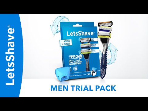 LetsShave's Trial Pack - Find Your Perfect Shave!