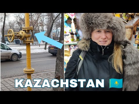 🇰🇿 SHOCKING FACTS! THIS IS WHAT KAZAKHES EAT! GAS PIPELINE IN THE CITY CENTER! Oil Fields!