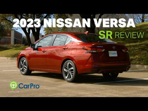 2023 Nissan Versa SR Test Drive and Review