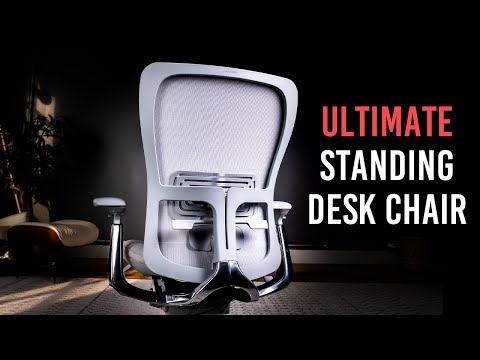 NEW Haworth Zody Review - The ULTIMATE Standing Desk Chair