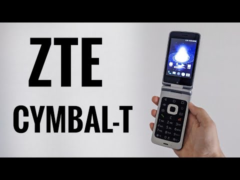 This Flip Phone Runs Android? | ZTE CYMBAL T