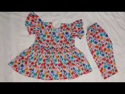 Baby girl frock l stitching #baby frock design#stitching