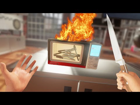 this vr game is making me lose brain cells (cooking simulator)