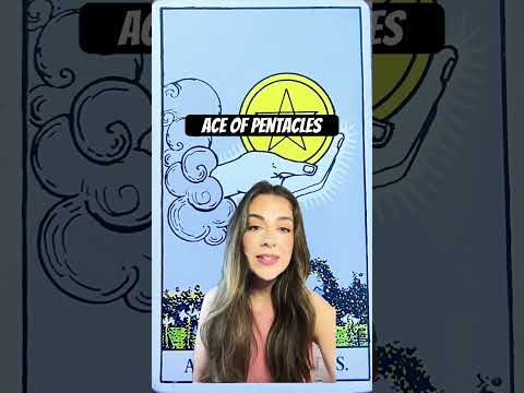 Tarot Cards in Career: Ace of Pentacles #tarot #tarotcardmeanings #aceofpentacles