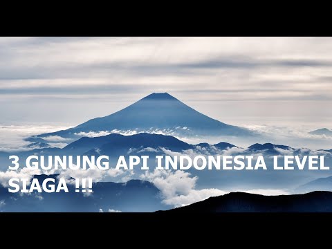 Ada 3 Gunung Api Di Seluruh Indonesia Berstatus Siaga