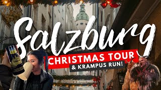 CHRISTMAS IN SALZBURG (FT KRAMPUS RUN) | The Best Christmas Markets, Lighting Displays & More!