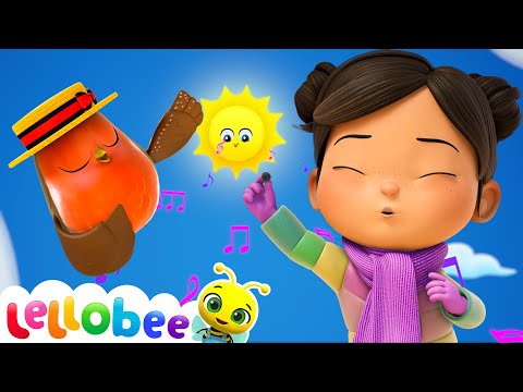 Tiny Little Robin 🐤 | Lellobee City Farm | Moonbug Kids - Farm Animals