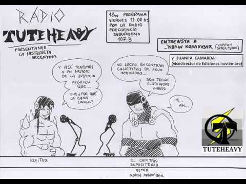 Radio Tuteheavy. Entrevista a Kokin Kokambar (Cap. supositorio) Juanpa Camarda (ediciones noviembre)