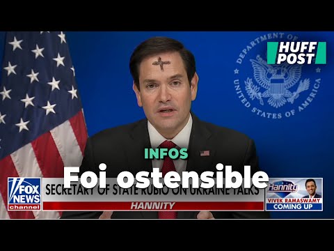 En direct à la télé, Marco Rubio ne pouvait pas afficher sa religion plus ostensiblement