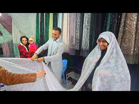 Marriage of two couples: offering and buying a wedding dress for Fatimah Khanum