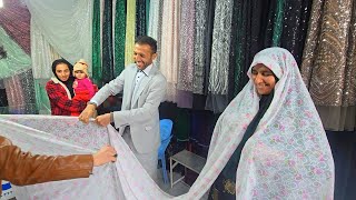 Marriage of two couples: offering and buying a wedding dress for Fatimah Khanum