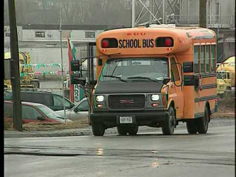 School Bus railway safety French