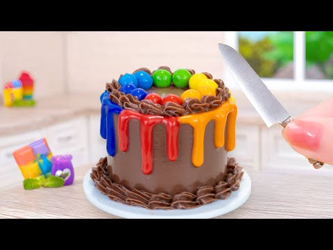 Amazing Chocolate Cake 🎂 Yummy Miniature Chocolate Cake Decorating | Tiny Cakes