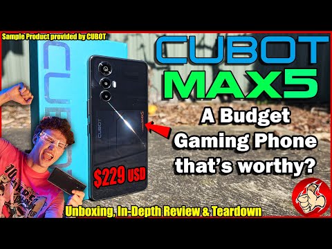 CUBOT MAX5 In-Depth Review - This $229 USD Budget Gaming Phone is ALMOST a Winner...