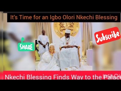 Nkechi Blessing Welcomed into the Palace. OONI of Ife is trending again. @Real Celebrity Gossip