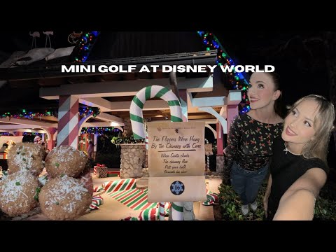 Winter Summerland Mini Golf | Disney Springs | Wine Bar George | Olaf Onesie