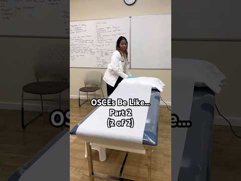 Medical Student & OSCE Physical Examination Part 2 (2 of 2) #medicalexams #medicalstudent #medschool