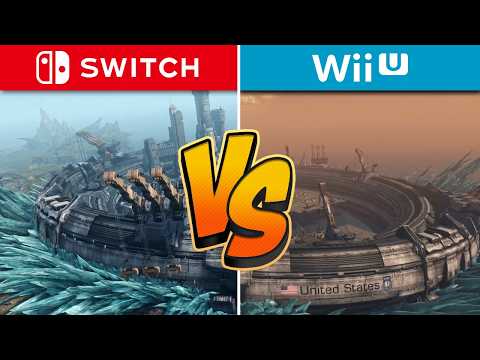 Xenoblade Chronicles X: Definitive Edition Graphics Comparison - Switch vs Wii U