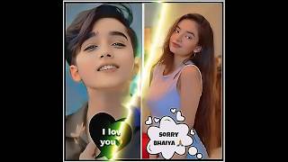 Anushka sen reject purposel faiz 💔 // viral shorts // #sawan_01 #anushkasen #faiz #viralshots #love