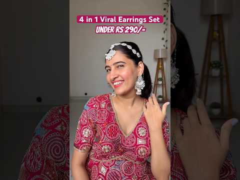 Viral Earrings Set Under 290 Rs #jewellery #fashion #shorts