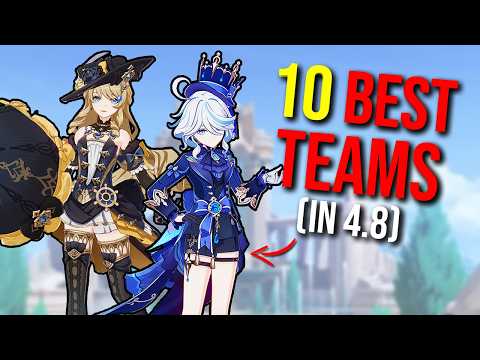 10 BEST TEAMS to use in Genshin Impact (4.8 Updated) before Natlan!! | Genshin Impact