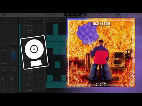 Oliver Tree & Robin Schulz - Miss You (Argy Remix) (Logic Pro Remake)