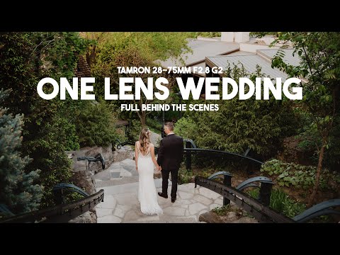 Wedding Photography: Tamron 28-75mm f2.8 G2 Nikon ZF Full Day Behind the Scenes