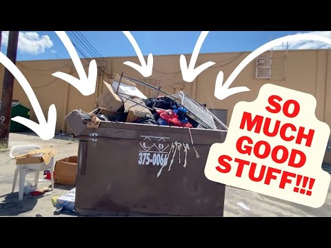 DUMPSTER DIVING so Glad I Looked in the TRASH!