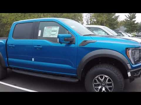 2021 (Gen 3) Ford F-150 Raptor 35 (801A) in Velocity Blue