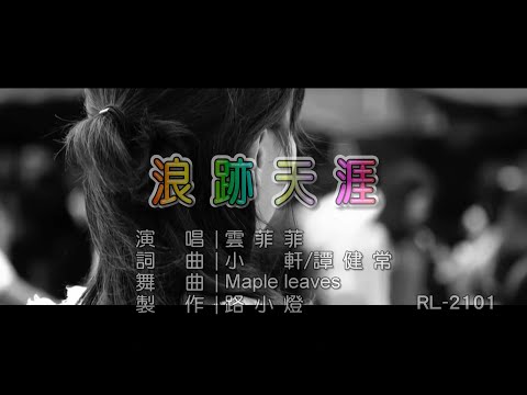 雲菲菲 | 浪跡天涯 | (DJ版) | (1080P)KTV