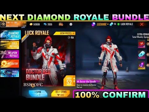 Next Diamond Royale Bundle in Free Fire||Upcoming Diamond Royale Free Fire||#nextdiamondroyalebundle