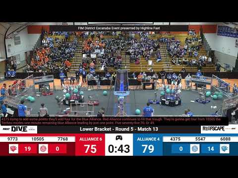 Match 13 (R5) - 2025 FIM District Escanaba Event presented by Highline Fast