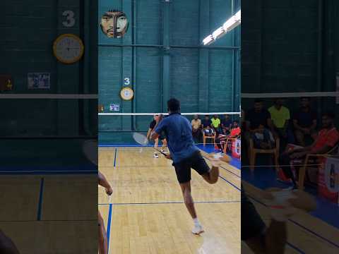 Bennet Antony Wrist Power😱💥🔥🔥#badminton #badmintondoubles #bennetantony#shorts