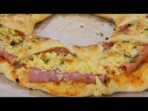 Ham and Cheese Bread Ring