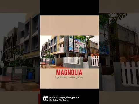 #3BHK and #4BHK villa for sale. #property for #sale in #Panvel. Township project. #Wadhwa #Magnolia.