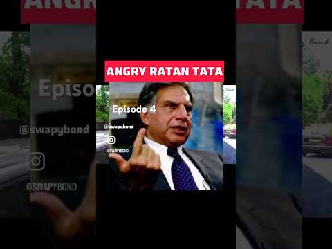 Ratan Tata Was Angry With His Last Successor? #shorts #ratantata