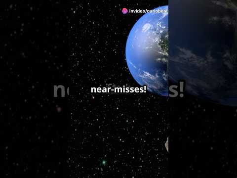 Asteroid Near-Misses: How Close Have We Come? #shorts #earth #space #safety #trending #viralvideo