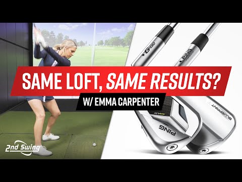 Same Loft, Same Results?? Golf Irons Loft Test w/ Emma Carpenter