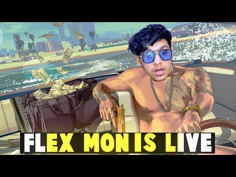 FLEXMON IS LIVE | PLAY GTA V  #GYANGAMING #TOTALGAMING  #triggeredsanta #FACECAM